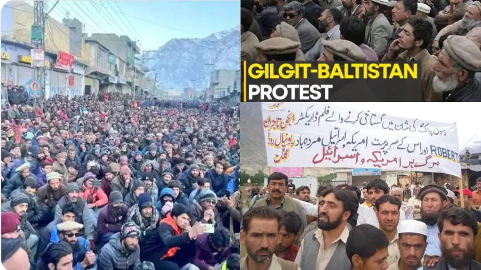 Shia protests have intensified across Pak-occupied Gilgit-Baltistan (POGB) 617 1000043488