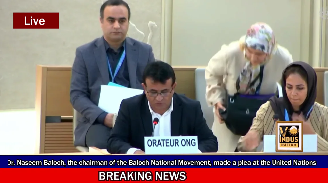 Dr. Naseem Baloch, the chairman of the Baloch National Movement