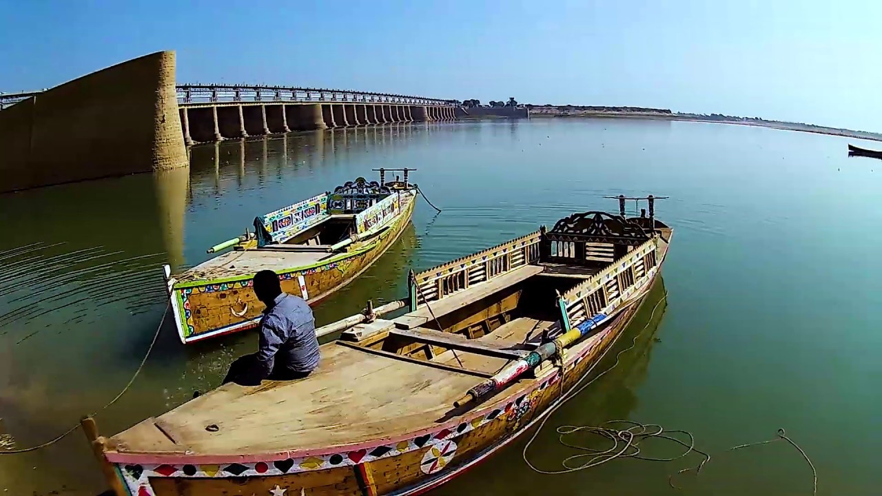 1955 completion of kotri barrage