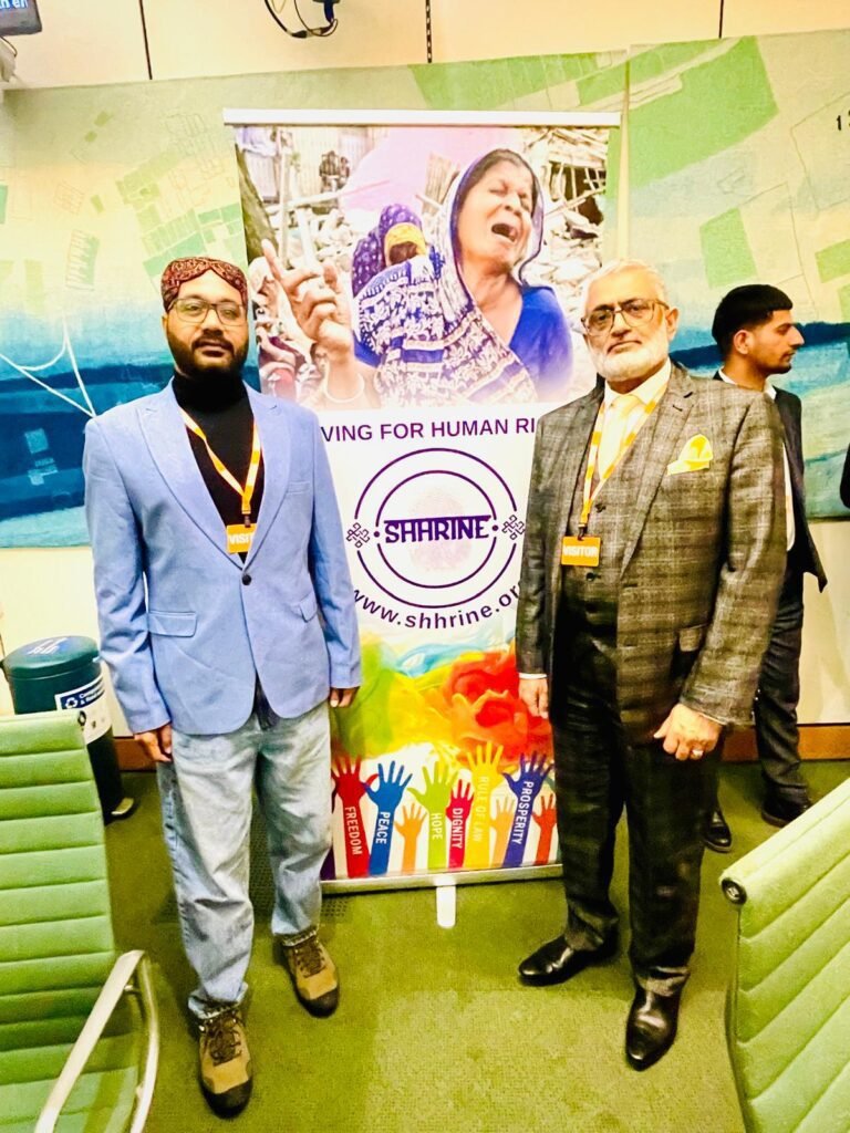 A significant briefing session was held at the UK Parliament, hosted by Jim Shannon MP and Julie Jones, focusing on Pakistan’s covert operations against ethnic minorities.