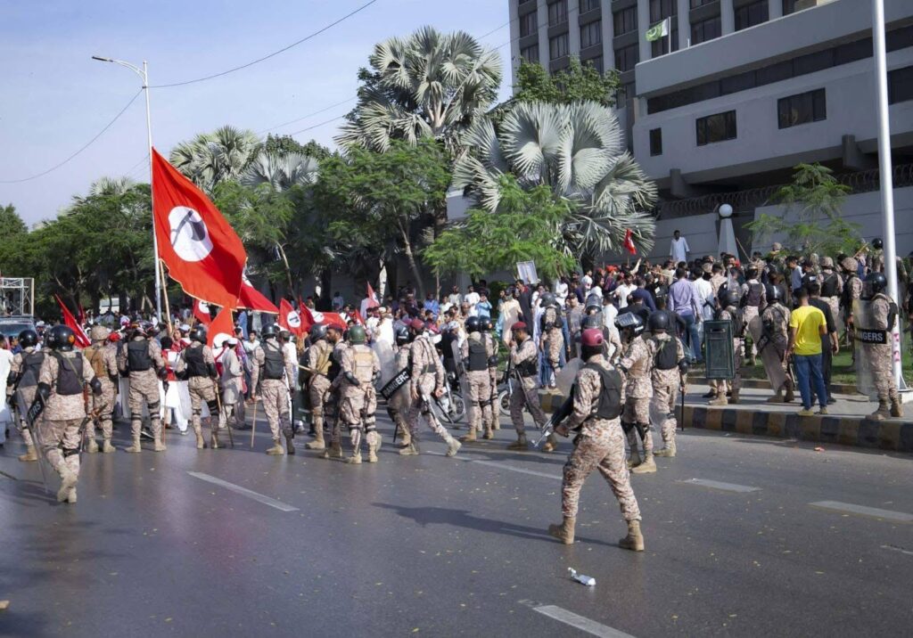 JSQM Aarisar Long March Against Indus Water Scarcity and Canals Culminates in Karachi Sindh’s Cry for Survival