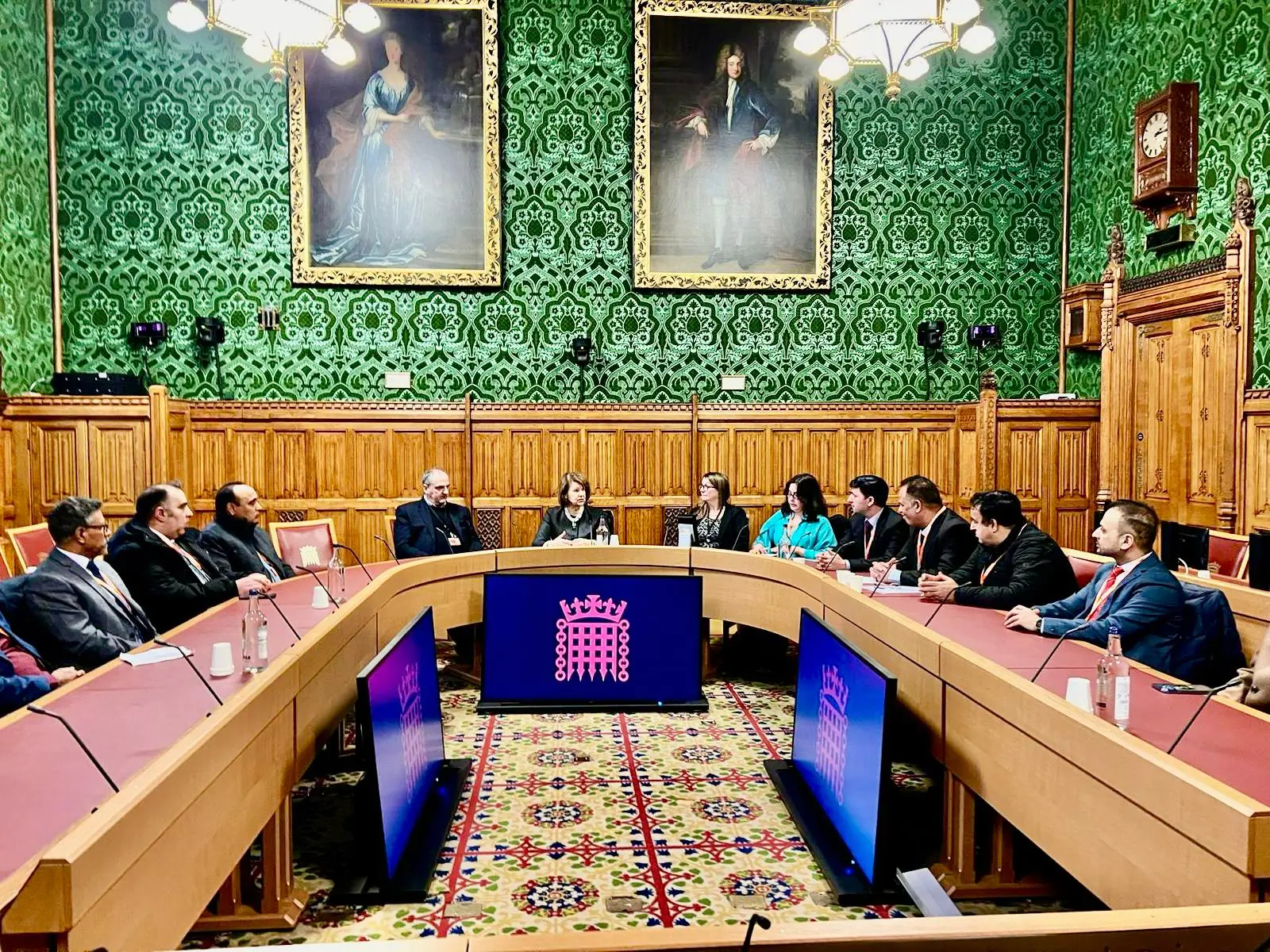 A delegation of the United Kashmiri People’s National Party (UKPNP) met Baroness Emma Nicholson, a Life Member of the House of Lords and Chair of the European Parliament’s Human Rights and Foreign Affairs Committees, in the Committee Room of the House of Lords. The meeting was facilitated by Jamil Maqsood, Chairman of the Committee on Foreign Affairs of the United Kashmir People’s National Party. London, UK – 10 February 2025 A high-level delegation of the United Kashmiri People’s National Party (UKPNP) met Baroness Emma Nicholson at the House of Lords (UKP) in London on 10 February 2025.