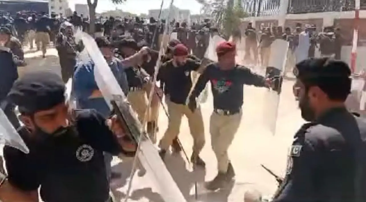 The students’ protest against the forced construction of canals on the Indus River is their constitutional, legal, and democratic right. However, the state has once again attempted to silence their voices through oppressive measures, which constitutes a blatant violation of human rights and international law.