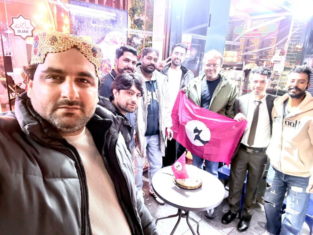 Celebration of Chairman Sohail Abro’s Birthday in London Members and supporters of the Jeay Sindh Freedom Movement (JSFM) gathered in London to celebrate the birthday of our beloved JSFM Chairman Sohail Abro with great respect and revolutionary zeal.