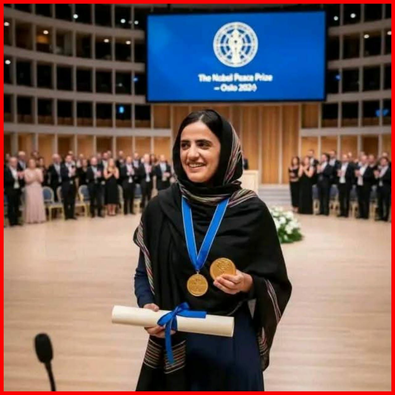 نوبل امن انعام کی نامزدگی (2025)  ڈاکٹر ماہ رنگ بلوچ