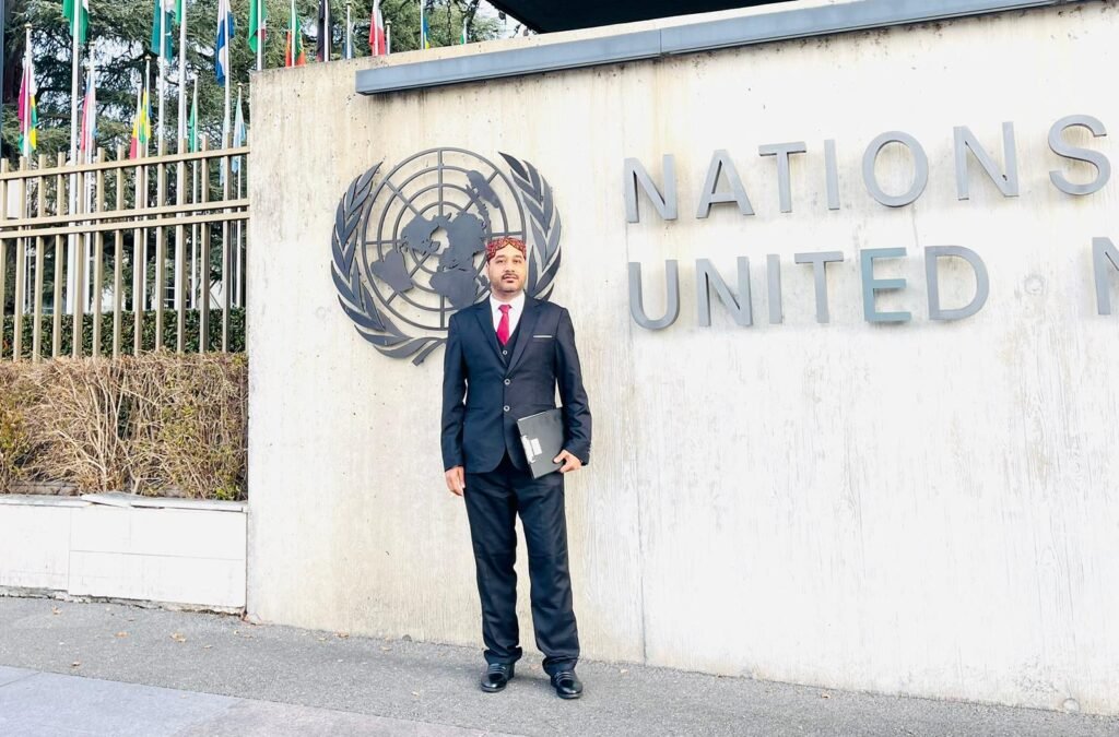 Sohail Abro, Chairman JSFM today on Tuesday 17 March 2026 presented intervention in the 61th session of UN Human Rights Council in Geneva Switzerlands: He highlighted enforced disappearances, extrajudicial killings, of Sindhi Baloch, Pushtoons and others and UN supervised refrendum in Sindh for Freedom.