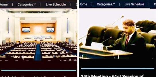 Sohail Abro, Chairman JSFM today on Tuesday 17 March 2026 presented intervention in the 61th session of UN Human Rights Council in Geneva Switzerlands: He highlighted enforced disappearances, extrajudicial killings, of Sindhi Baloch, Pushtoons and others and UN supervised refrendum in Sindh for Freedom.