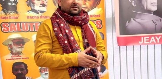 Mansoor Ahmed Hab, Spokepersons and CEC Member Of Jeay Sindh Freedom Movement (JSFM) (2)