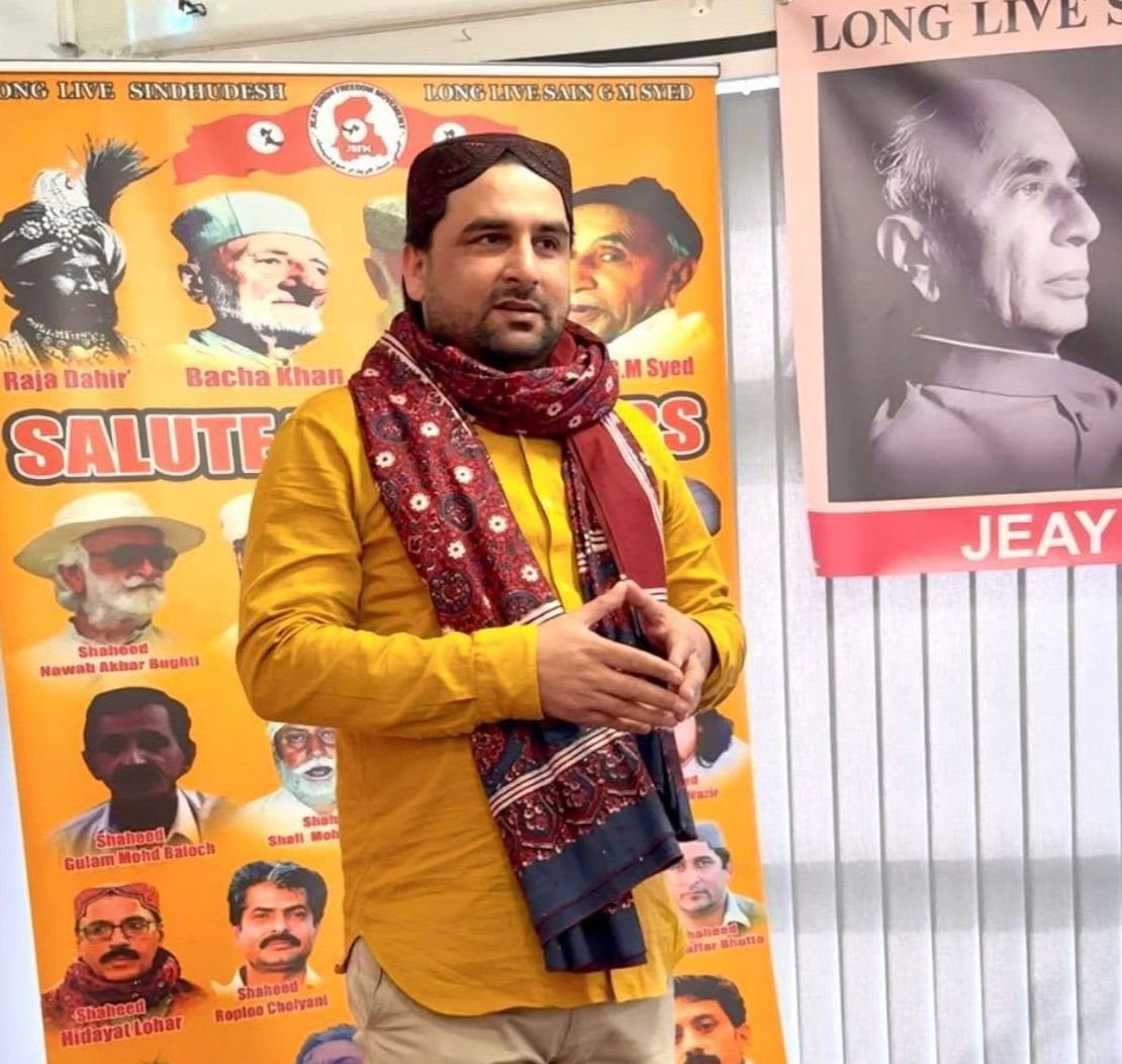 Masked Armed Men Allegedly Raid JSFM Spokesperson Mansoor Ahmed Hab’s Family Home; Family Appeals for Urgent International Human Rights Intervention 1 Mansoor Ahmed Hab, Spokepersons and CEC Member Of Jeay Sindh Freedom Movement (JSFM) (2)