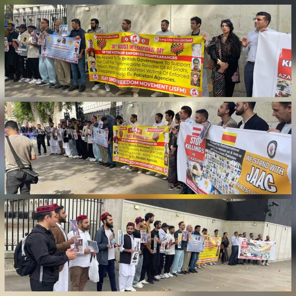 JSFM Protest th August 2026 INTL Enforced Dissappearnces Day 3