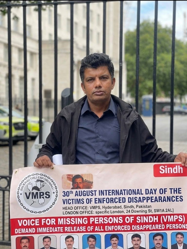 Sarang Hyder (Sarang Sindhi), Coordinator of Voice for Missing Persons of Sindh, Europe Chapter, Allegedly Targeted as Unidentified Individuals Linked to Pakistani Security Agencies Raid his Karachi Residence 2 Sarang Hyder (Sarang Sindhi) Coordinator VMPS Europre Chapter